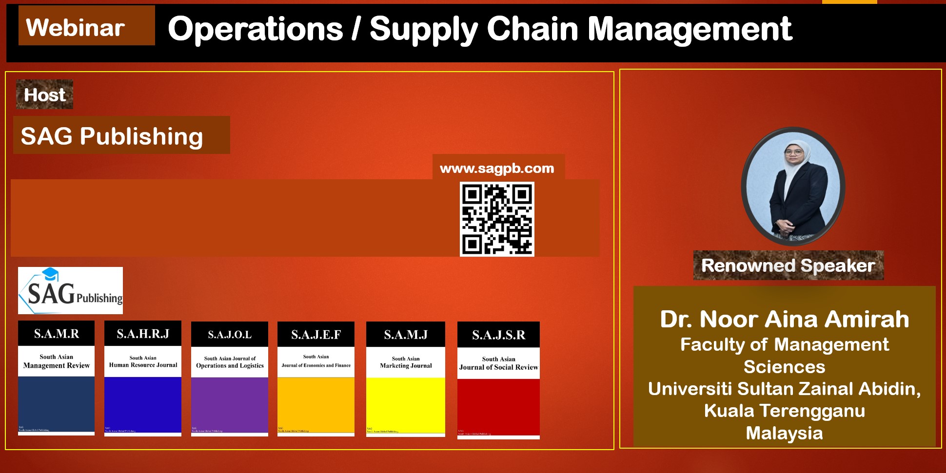 Webinars news for SAG Publication (SAG)